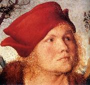 CRANACH, Lucas the Elder Portrait of Dr. Johannes Cuspinian (detail) dfg Spain oil painting artist